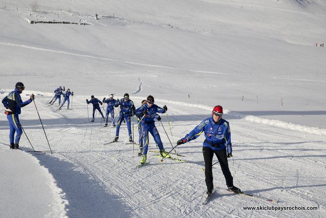 Entrainement Glières